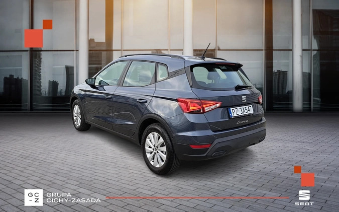 Seat Arona cena 96600 przebieg: 10990, rok produkcji 2022 z Poznań małe 436